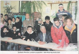 Spotkania Włochów z polskimi przyjaciółmi - takie lekcje dają bardzo dużo