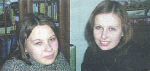 Anna orzech (z lewej) i Justyna Majchrowska (z prawej)