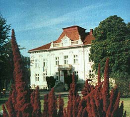 Stary budynek szkoły, dzisiaj urząd miasta.